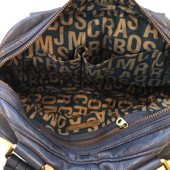 Marc by Marc Jacobs Blue Bowler Bag - Picture 5 of 8